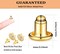 Catinee 14K Earring Backs,Plated Gold Earring Backs for Studs Secure,Hypoallergenic Earring Backs Apply To Earring Backs For Droopy Ears